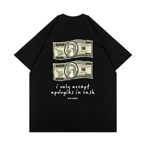 DOLLAR T-SHIRT // BLACK