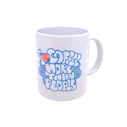 I LOVE COFFEE MUG // WHITE