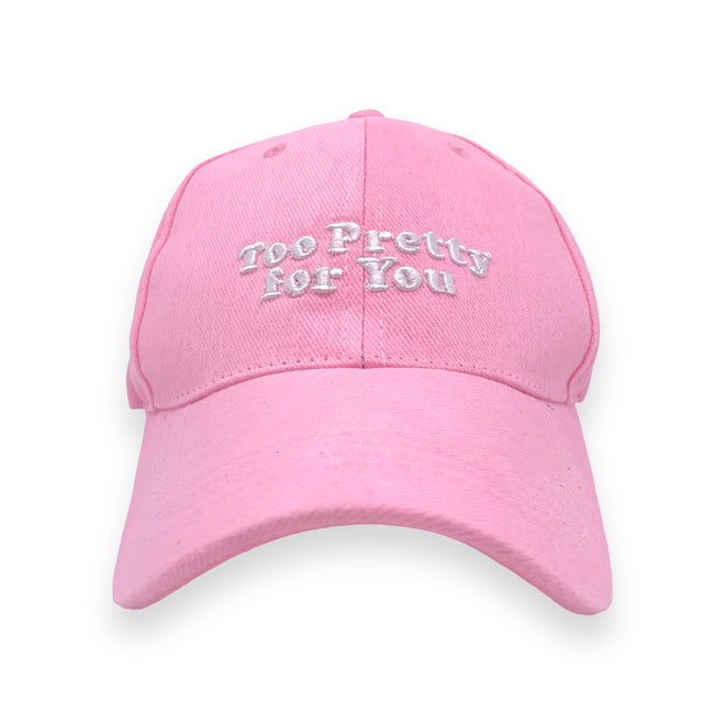 TOO PRETTY CAP // PINK