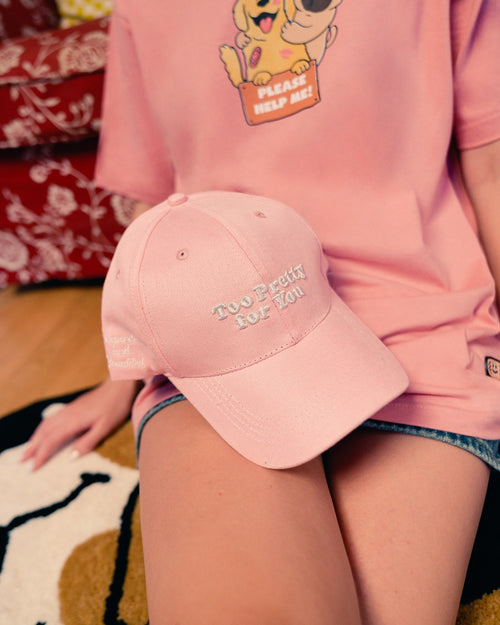 TOO PRETTY CAP // PINK