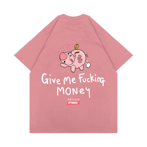 MONEY PIG T-SHIRT // PEONNY PINK