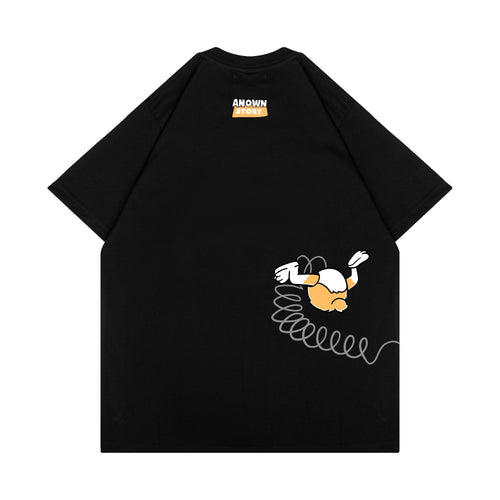 SLINKY CORGI T-SHIRT // BLACK