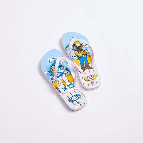 BEST BUDS FLIP FLOP // WHITE