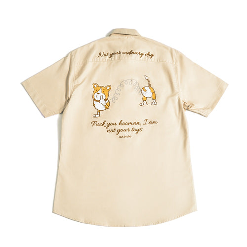 NOT UR TOYS SHIRT // BEIGE