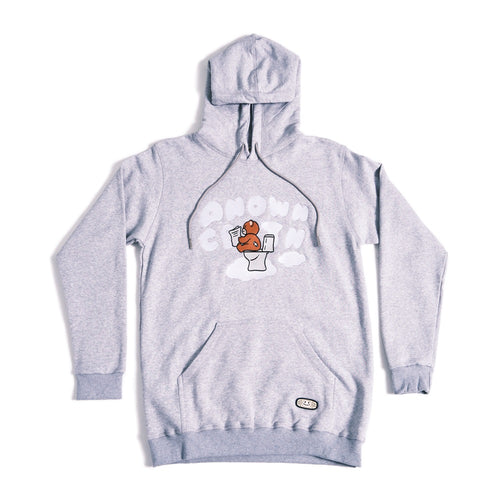 CLOUD BEAR HOODIE // MISTY GREY