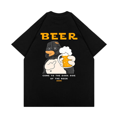 BEER VADER T-SHIRT // BLACK