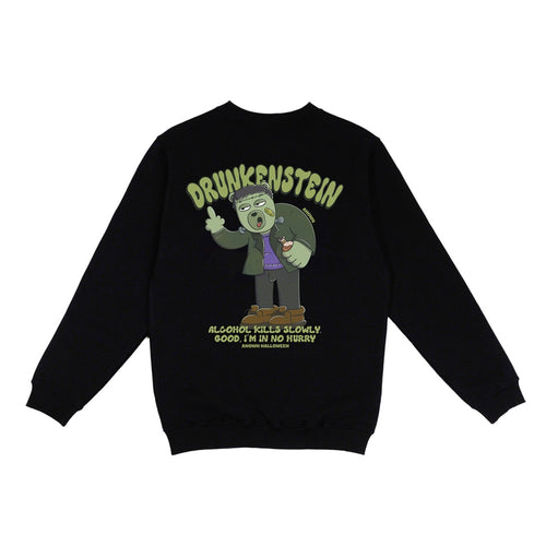 DRUNKENSTEIN SWEATER // BLACK