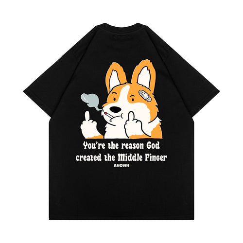 GOD REASON T-SHIRT // BLACK