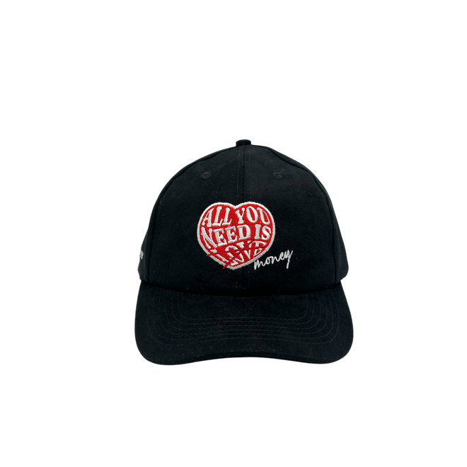 ALL YOU NEED IS MONEY CAP // BLACK