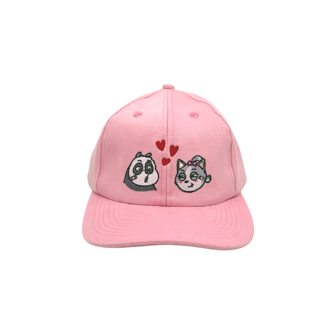 BILLY AND ALEXA CAP // PINK
