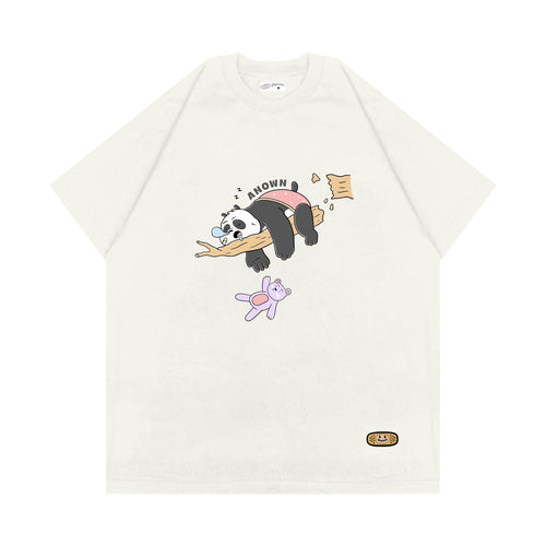 SLEEPING BILLY T-SHIRT // WHITE NETRAL