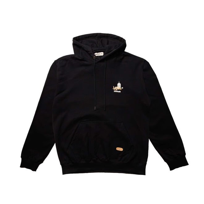 LIVE FOREVER HOODIE // BLACK