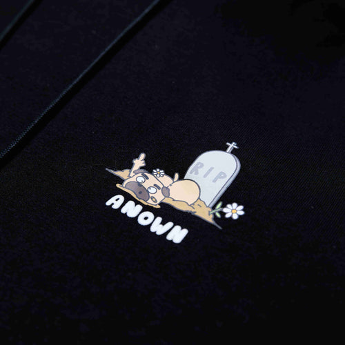 LIVE FOREVER HOODIE // BLACK