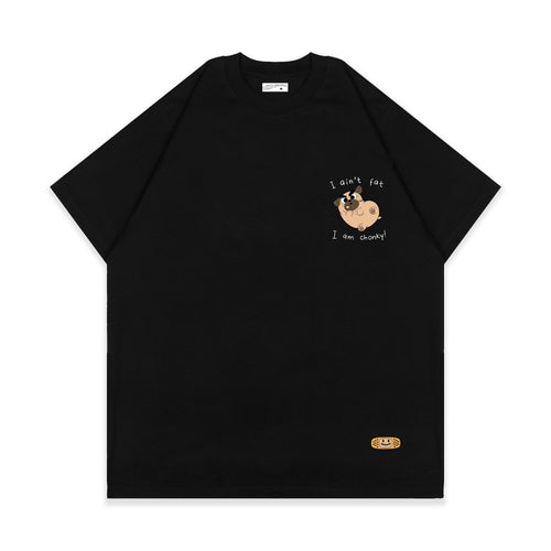 CHONKY T-SHIRT // BLACK