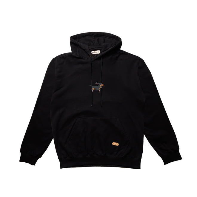 LIFE IS RUFF HOODIE // BLACK