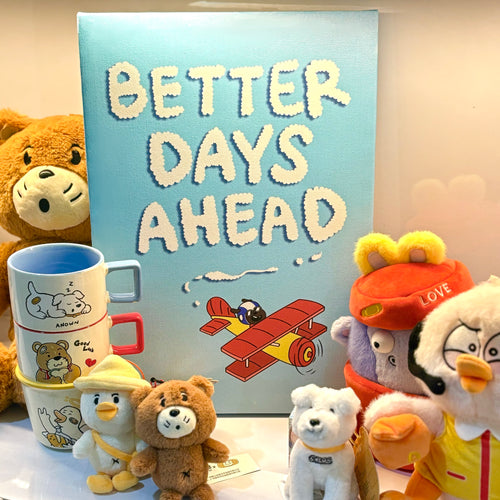 BETTER DAYS AHEAD DISPLAY DECORATION