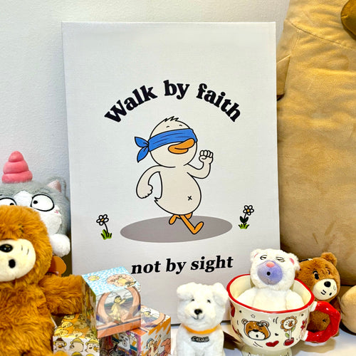 WALK BY FAITH DISPLAY DECORATION