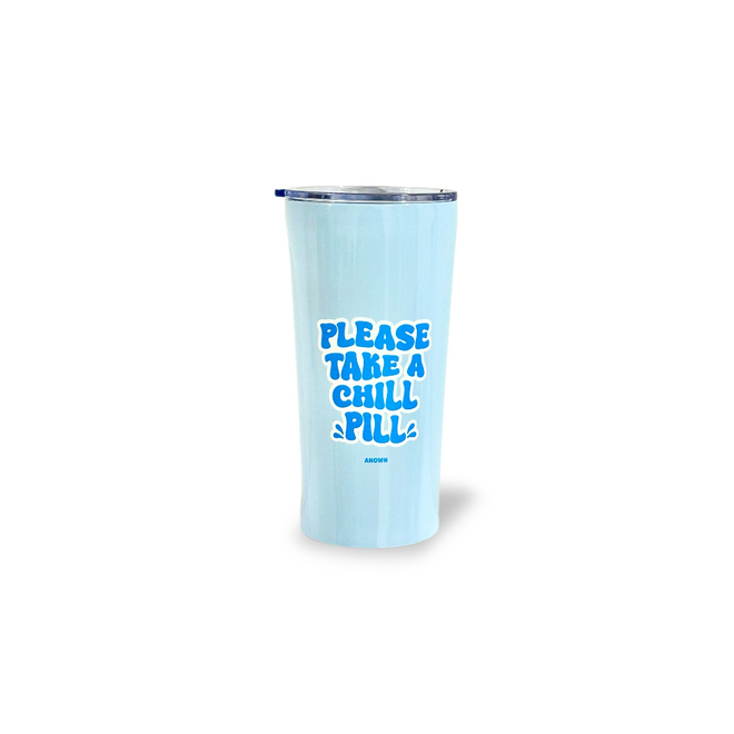 CHILL PILL TUMBLER // BLUE