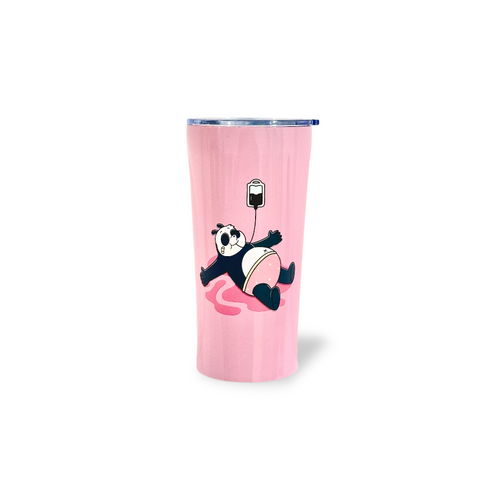 COFFEE IS MY ENERGY TUMBLER // PINK