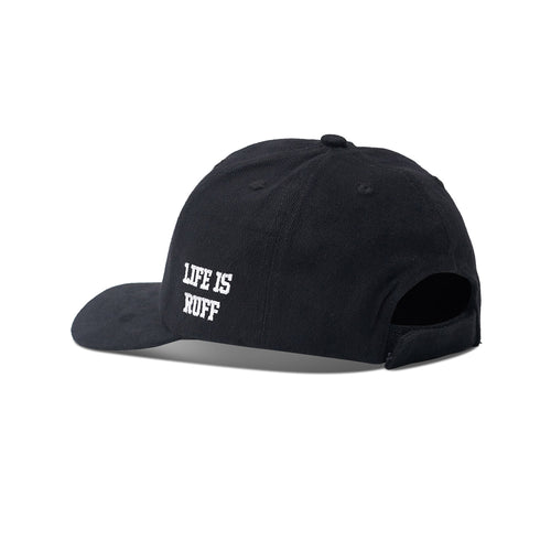 LIFE IS RUFF CAP // BLACK