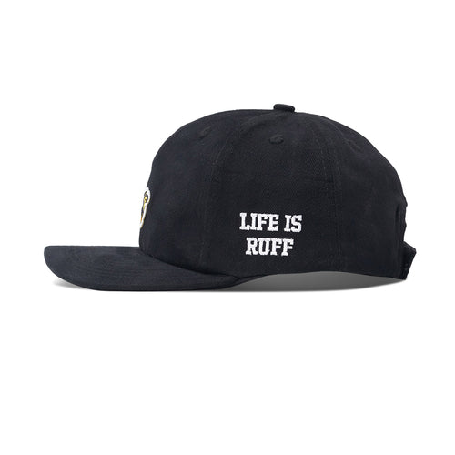 LIFE IS RUFF CAP // BLACK