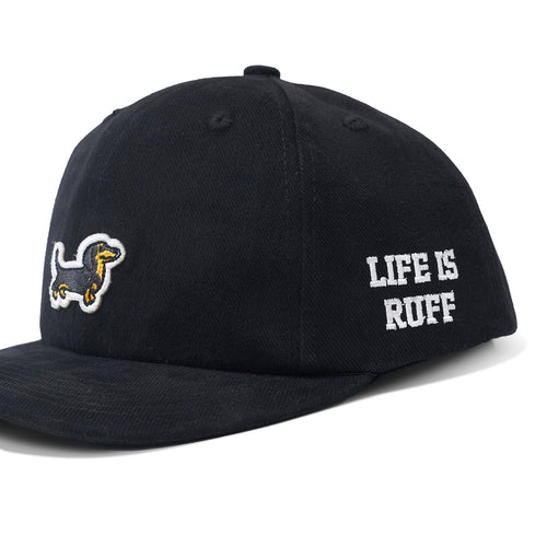 LIFE IS RUFF CAP // BLACK