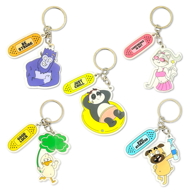 ANOWN BUDDIES KEYCHAIN